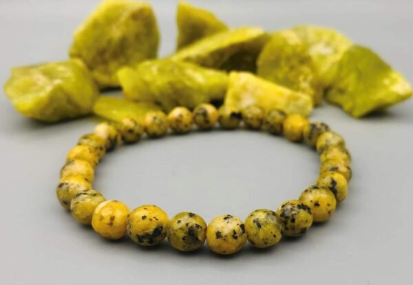 Yellow Jasper Stone Bracelet