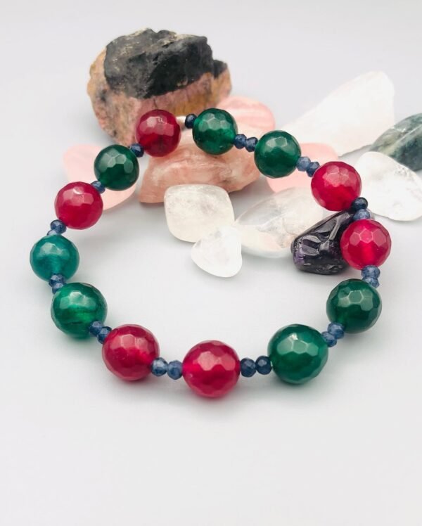 Multi-color Jade Bracelet