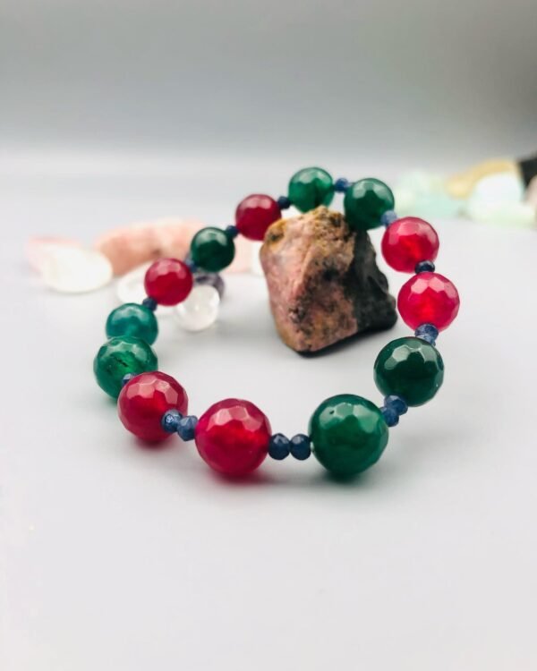 Multi-color Jade Bracelet