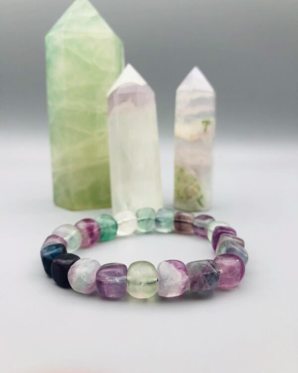 Rainbow Fluorite Bracelet