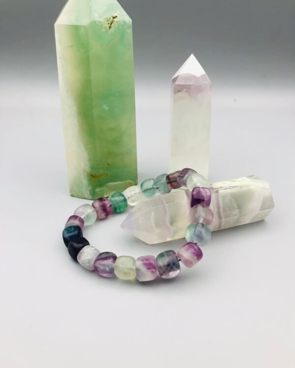 Rainbow Fluorite Bracelet