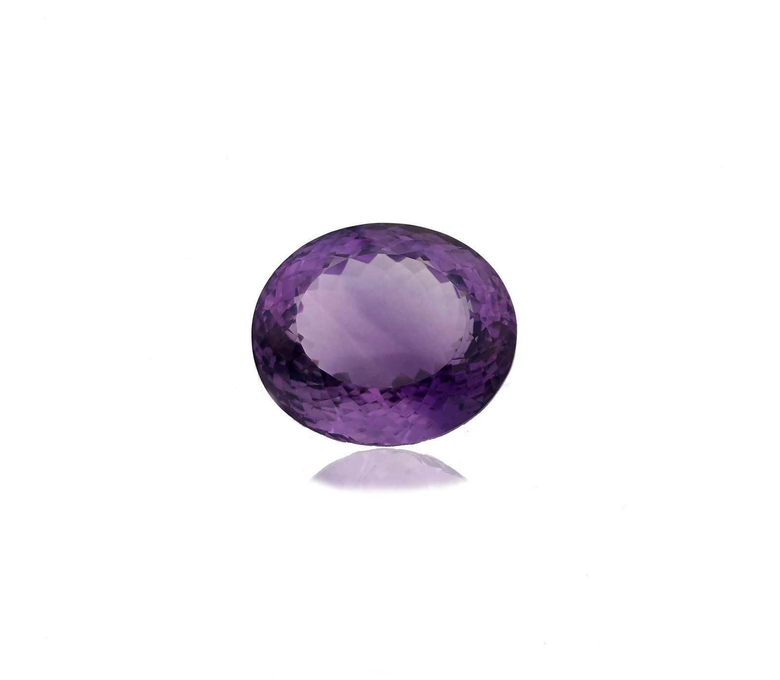 Round Amethyst Stone 33.5ct