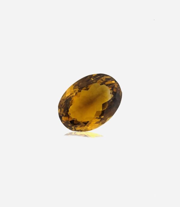 Oval-Cut Citrine Stone