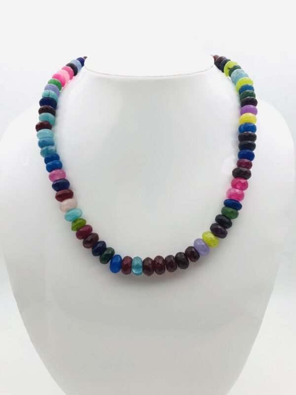 Multicolor Jade Necklace