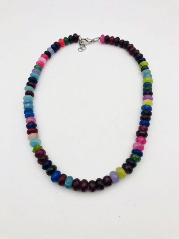 Multicolor Jade Necklace - Image 2