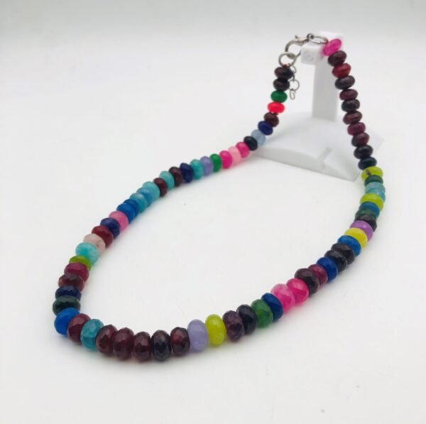 Multicolor Jade Necklace - Image 3