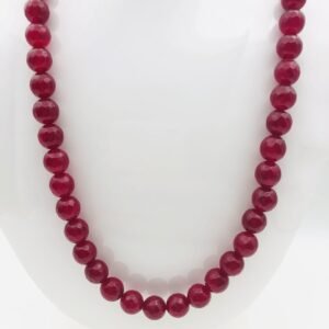 Red Jade Stone Necklace