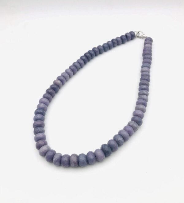 Blue Jade Stone Necklace