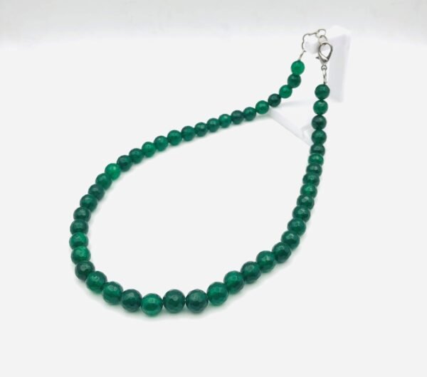 Green Jade stone Necklace - Image 4