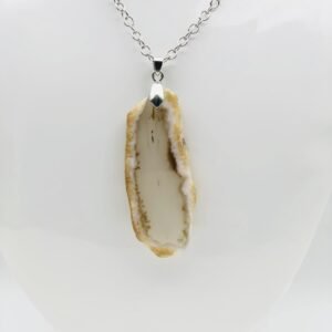 Yellow Agate Stone Pendant