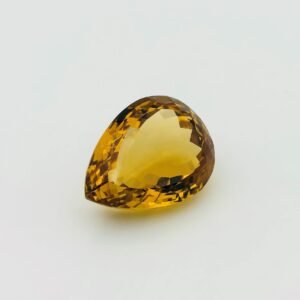 Citrine Pear Shaped Gemstone