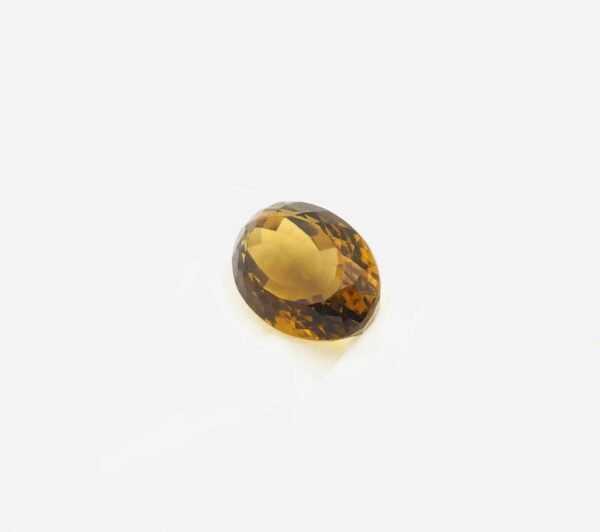 Oval-Cut Citrine Stone