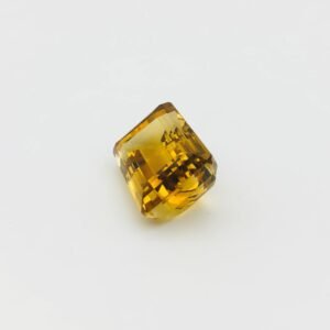 Octagon Citrine Stone