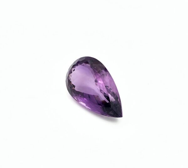 Amethyst Pear Cut Gemstone