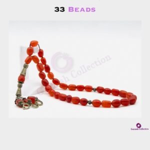 Anari Aqeeq 33 Beads Tasbih