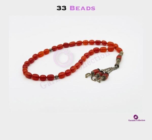 Anari Aqeeq 33 Beads Tasbih