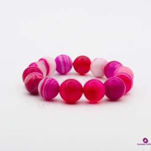 Pink Agate Love Bracelet