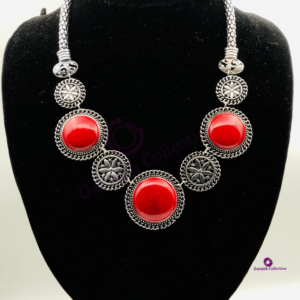 Vintage Synthetic Red Necklace