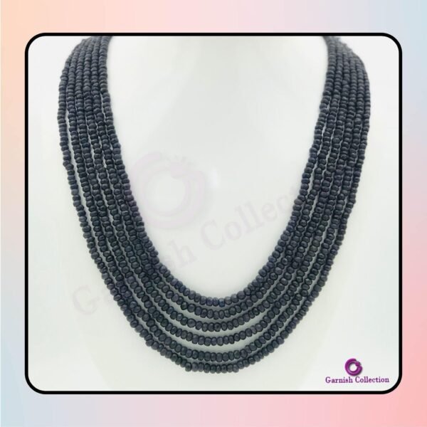 Dark Blue Jade Necklace