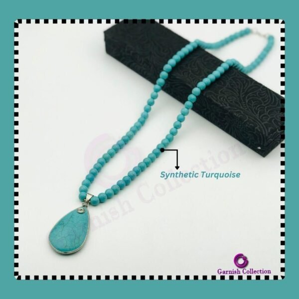 Synthetic Turquoise Necklace