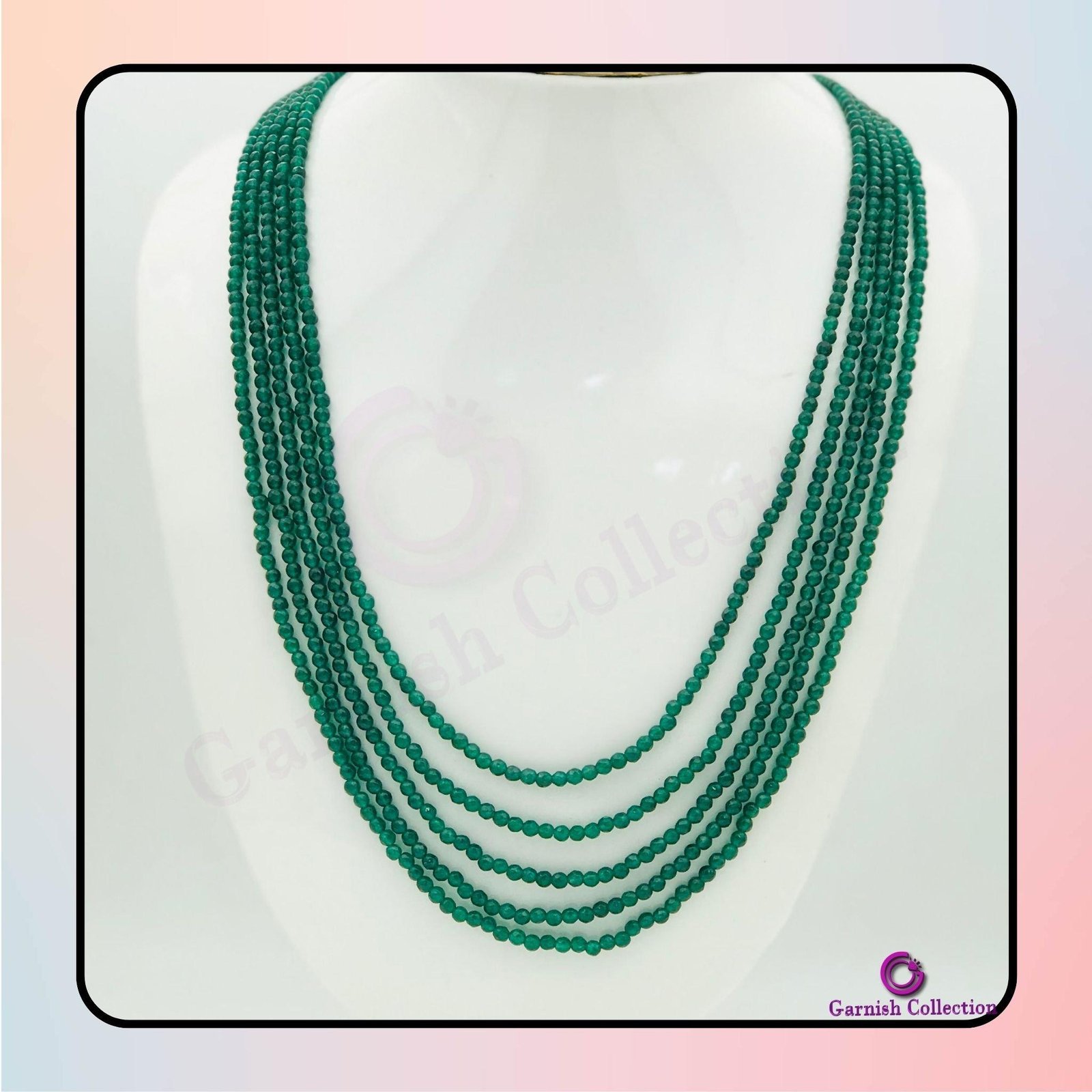 Stunning Green Jade Necklace