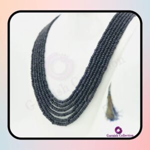 Dark Blue Jade Necklace